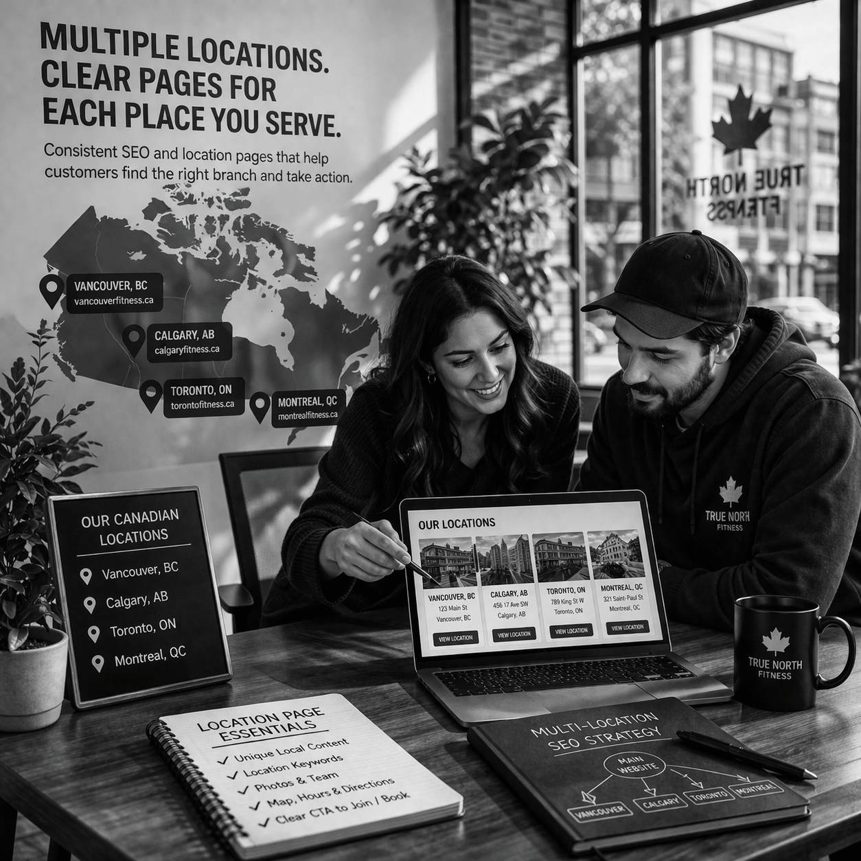 Collaborating on multi-location SEO strategy