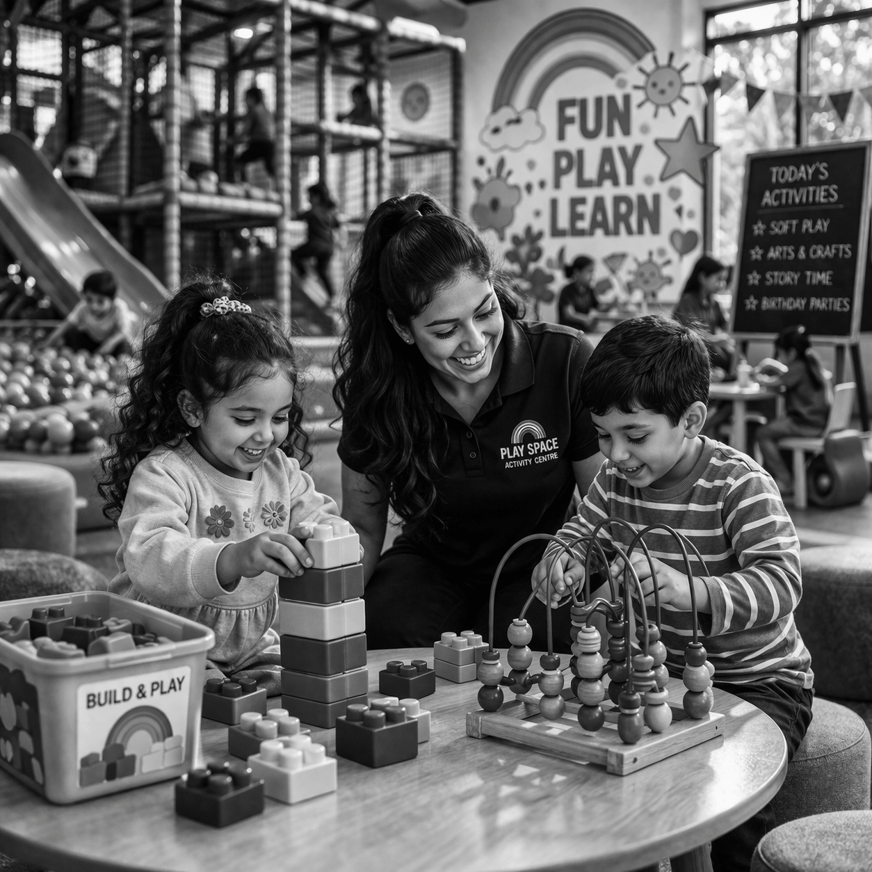 kids play space or activity centre